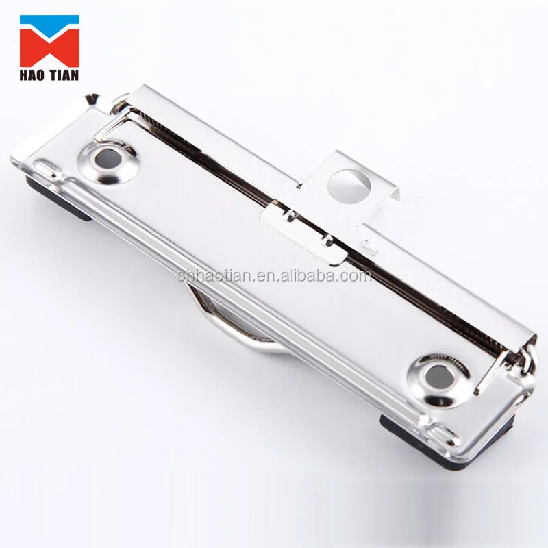 Office use Nickel 120mm Board clip / wire clip for clipboard clips