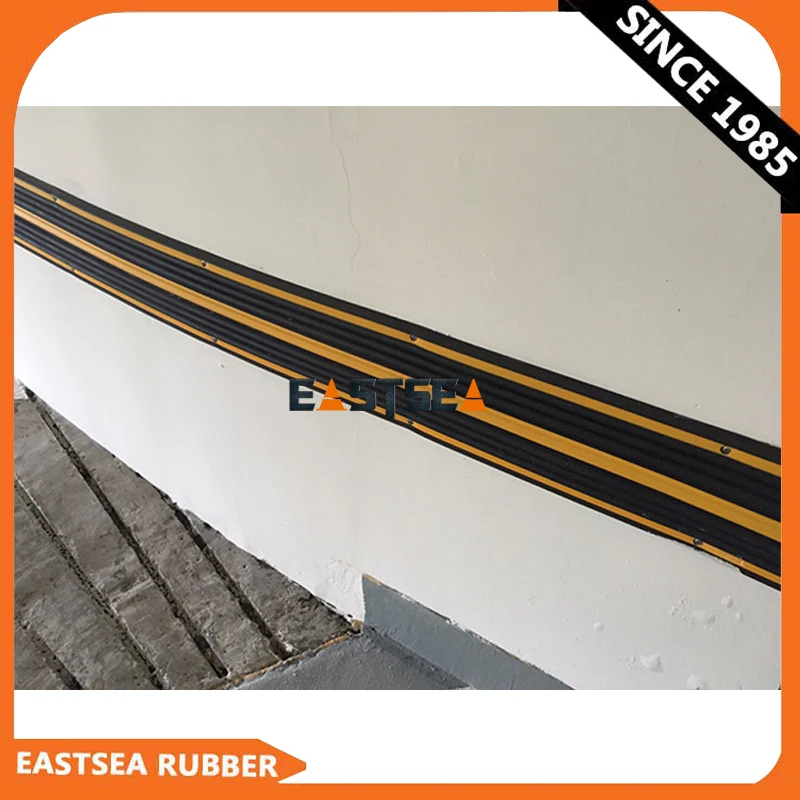 Reflective Corner Guard Rubber Column Guard Column Protector