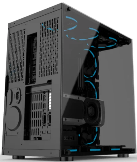 
Высокое качество премиум класса, закаленное стекло панели E-ATX компьютерный корпус игровой шасси 