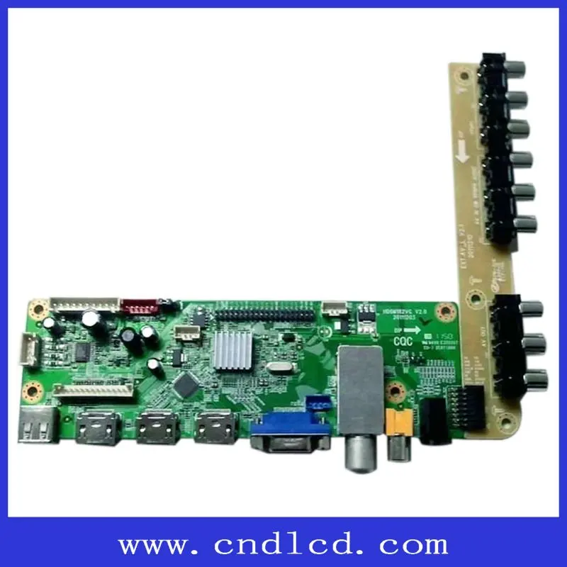 Usb+vga Lcd Tv Control Board With 