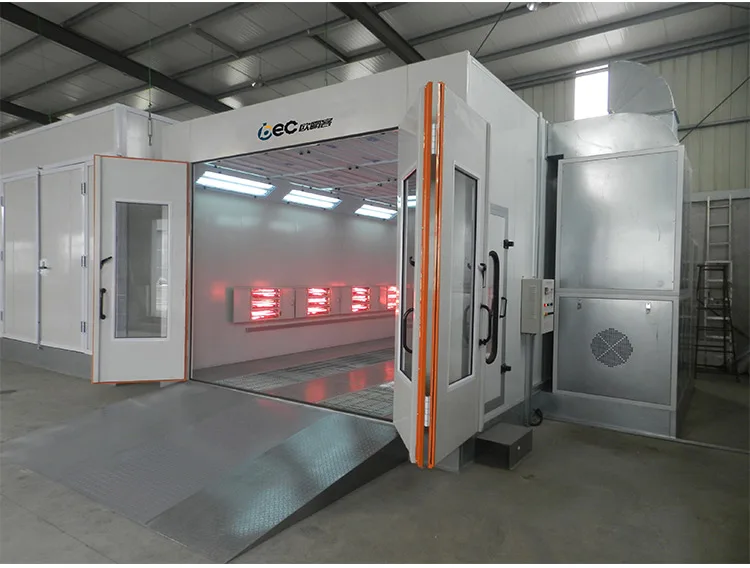 Portable Spray Booth Car Painting Spray Oven Bake Booth Infrared Lamp