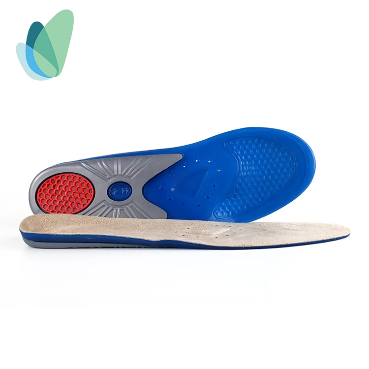 Новый продукт поддержку свода стопы полный lenghth ортопедических колодок SEBS гелевые