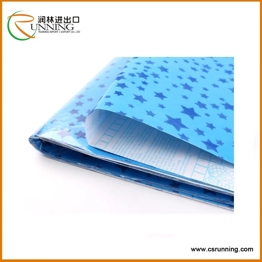 Самоклеящийся Чехол-книжка из флока с узором 30*50 см 10 листов в