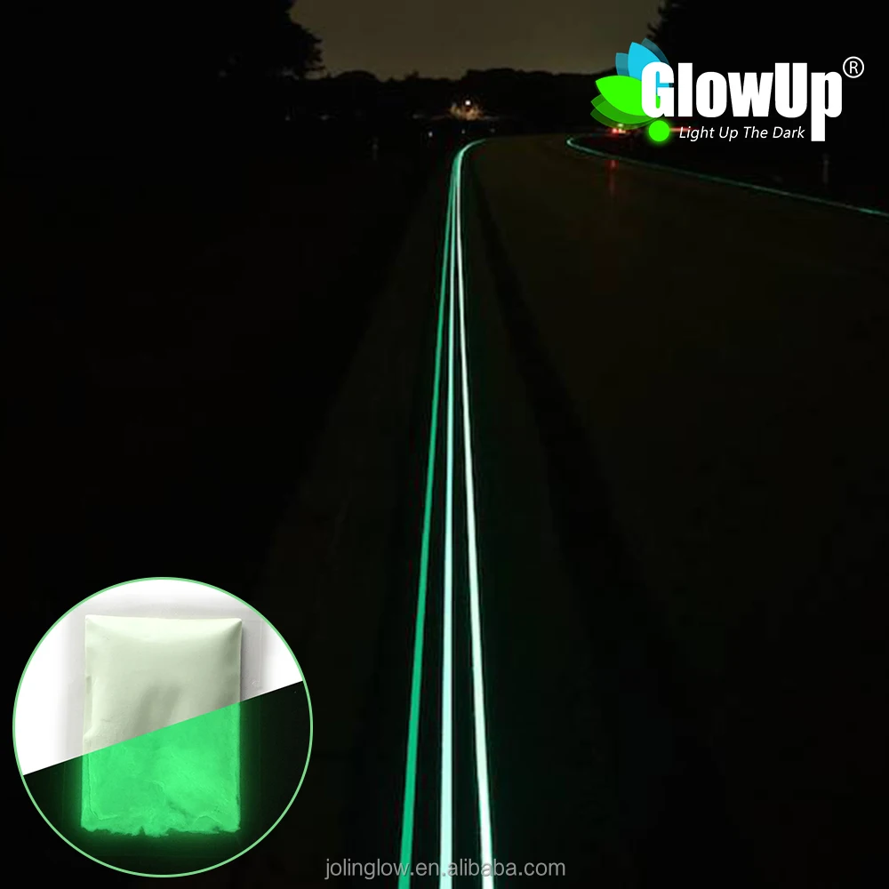 Светящийся в темноте Пигмент/Фотолюминесцентные пигменты для дорожной маркировки красок