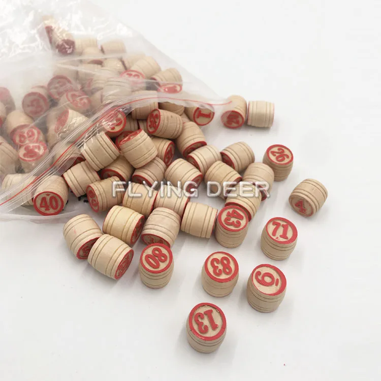 Детский Набор для игры в бинго с пользовательским логотипом