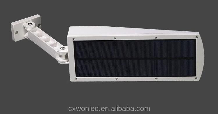 4500mAh PIR Sensor Motion Sensor Solar Street Lamp Angle Adjustable Outdoor Led Solar Garden Light