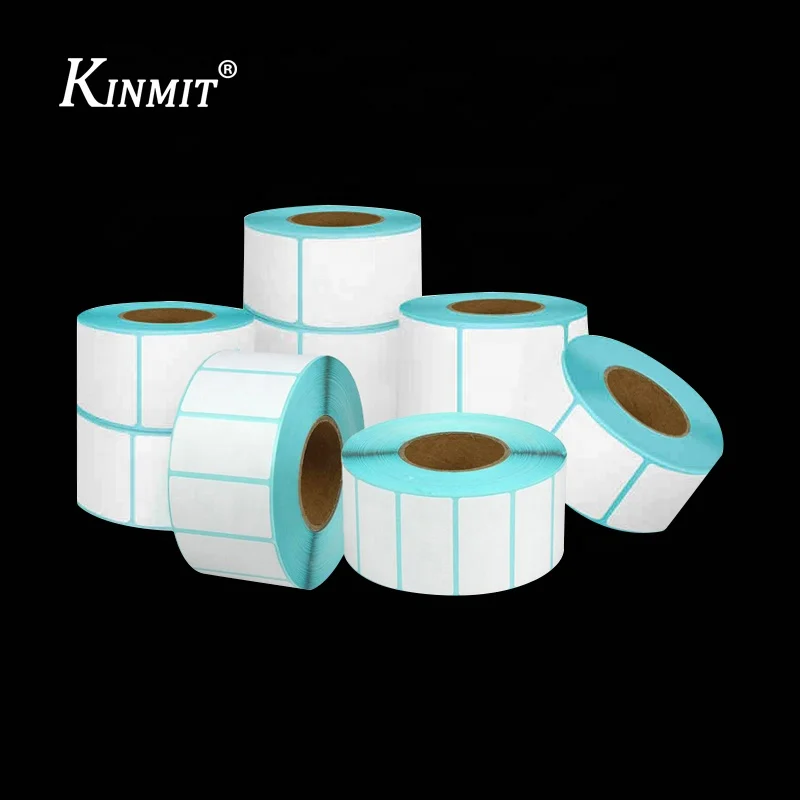 Термобумага с прямым покрытием OEM 4x6 100*150 Упаковочная наклейка этикетка Лучшая цена бесплатный образец