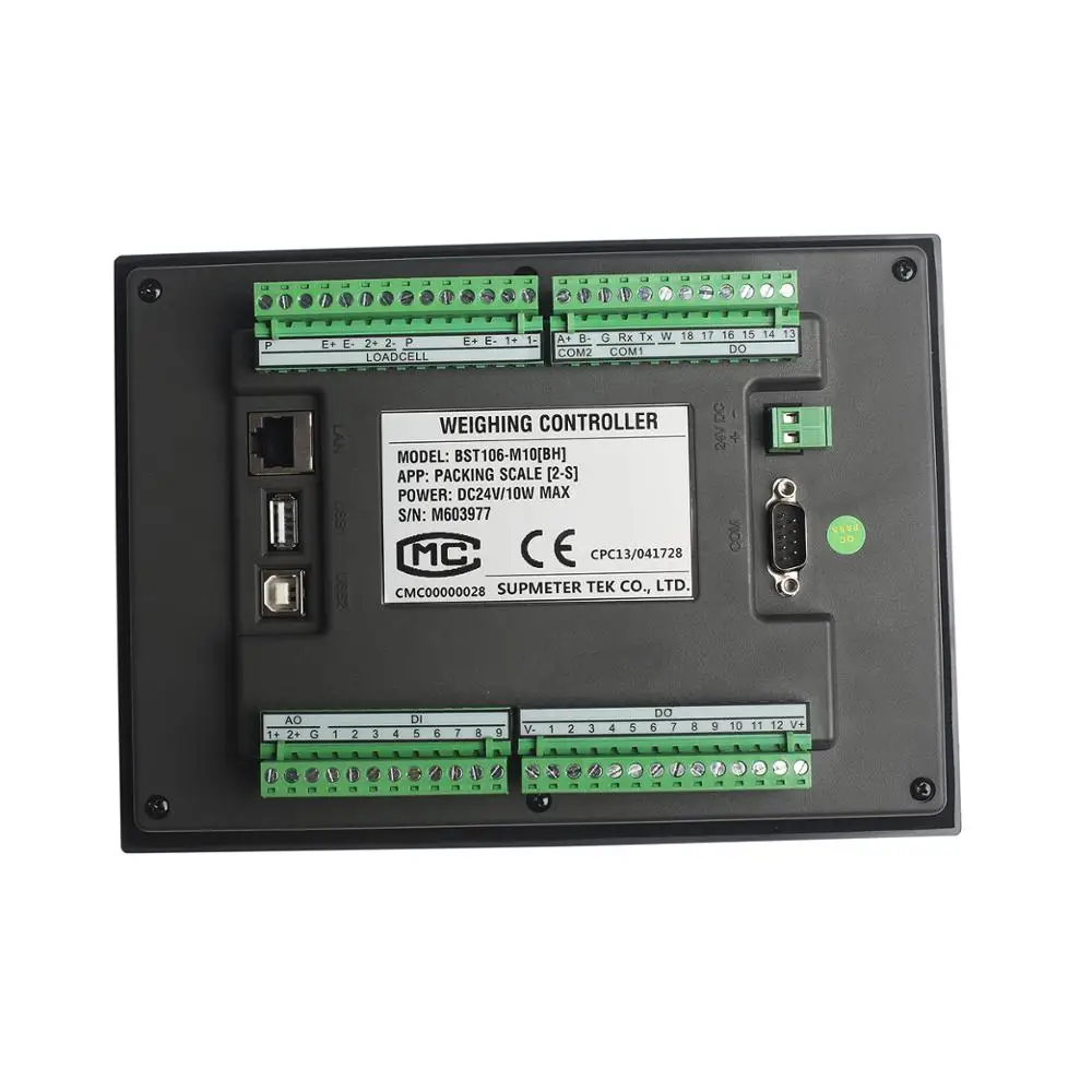 HMI Display Weighing Indicator Controller for Packing Machine With Double Scale and Single Scale Mode