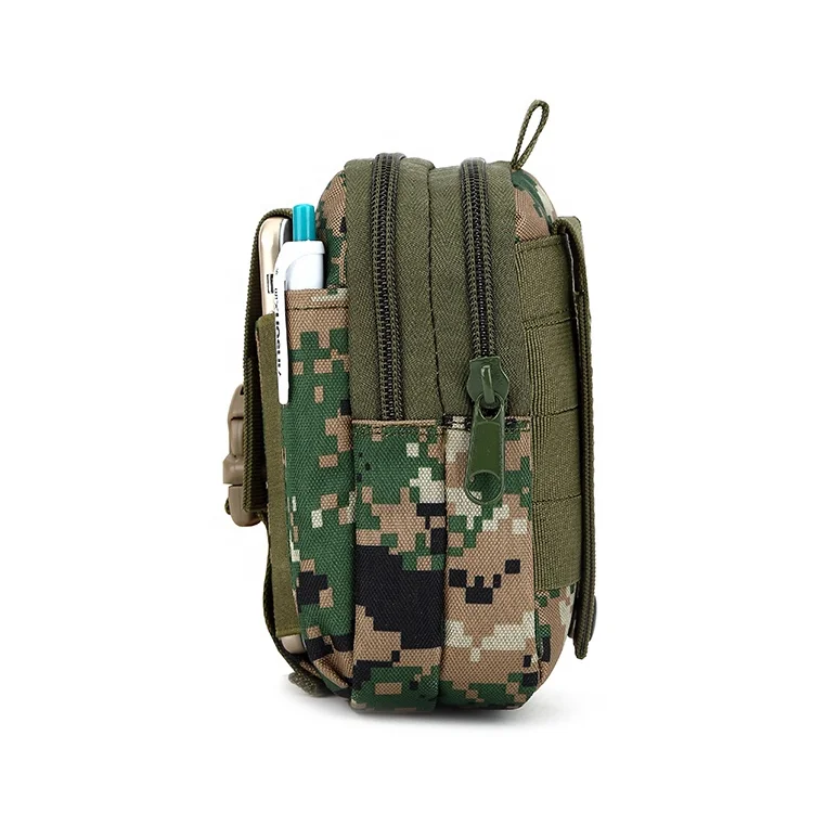 
Мужская холщовая мини камуфляжная Водонепроницаемая походная поясная сумка для ног сумка для мобильного телефона тактическая поясная сумка 