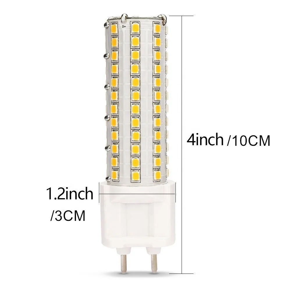 Led Light 10w G12 Base Dimmable 110-130v/220-240v,Cdm-t Replacement G12 ...