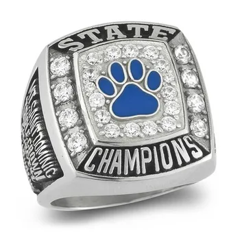 Zincy Alloy Basketball Championship Ring Supplier Design Your Own Championship Ring