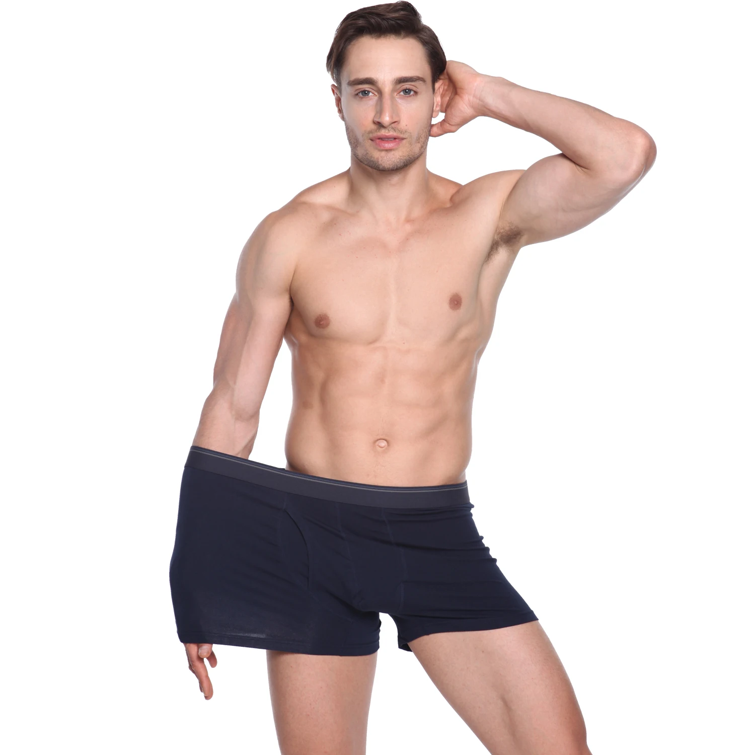 Wholesale Pure Cotton Size 5XL Sexy T-back Gay Fat Men Underwear