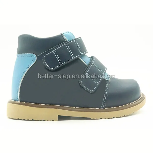 Удобная медицинская обувь для детей, детские ортопедические ботинки со стельками для поддержки свода, сделано в Китае, фабрика Медицинской Обуви