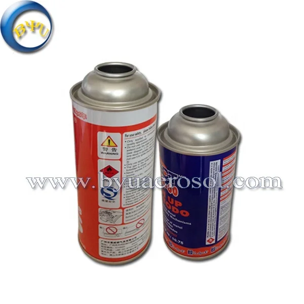 Gas Stove Control Valve And Butane Gas Spray Can Valve With Red Caps