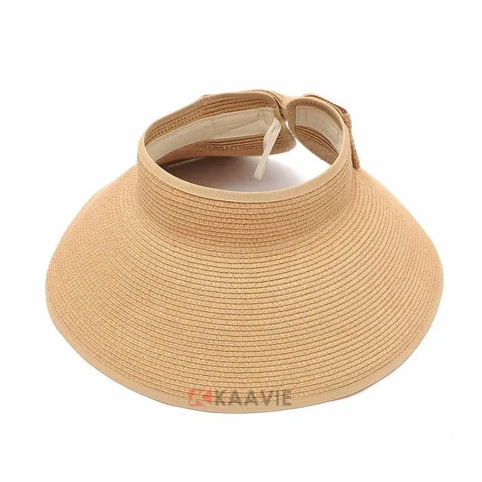 Collapsible straw hat Clearance