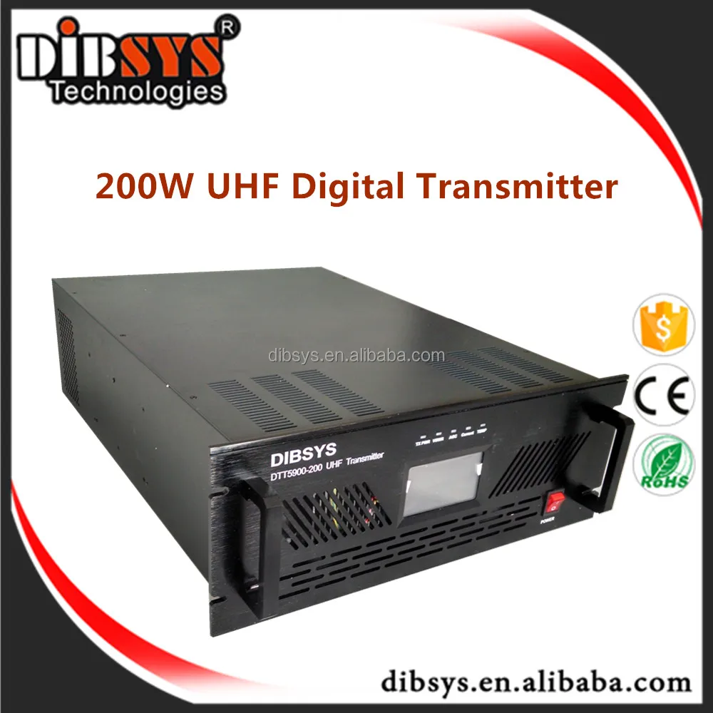 Low Power Digital Tv Broadcasting Equipment Dvb-t and Dvb-t2 Transmitter