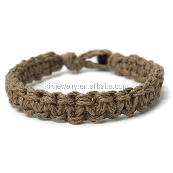 hemp cord bracelet