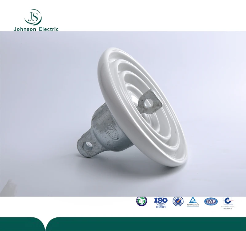 Ansi Ceramic Disc Suspension Insulators General Type Glazed Porcelain