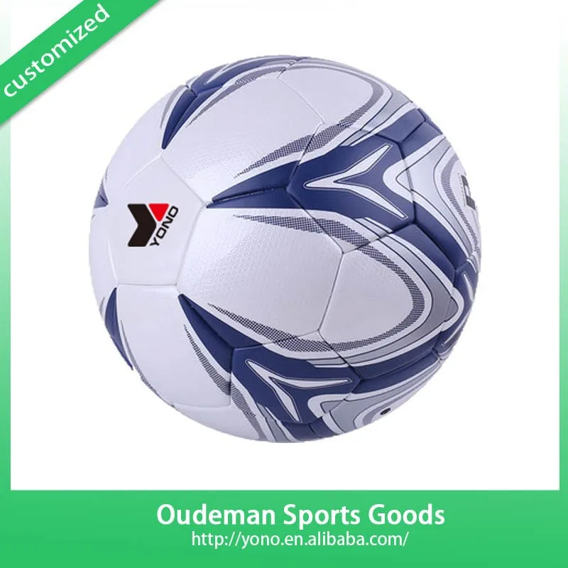 пользовательские дизайн логотипа завод тпу/пвх/ева/пу ynso- 087 дешевые футбольный мяч