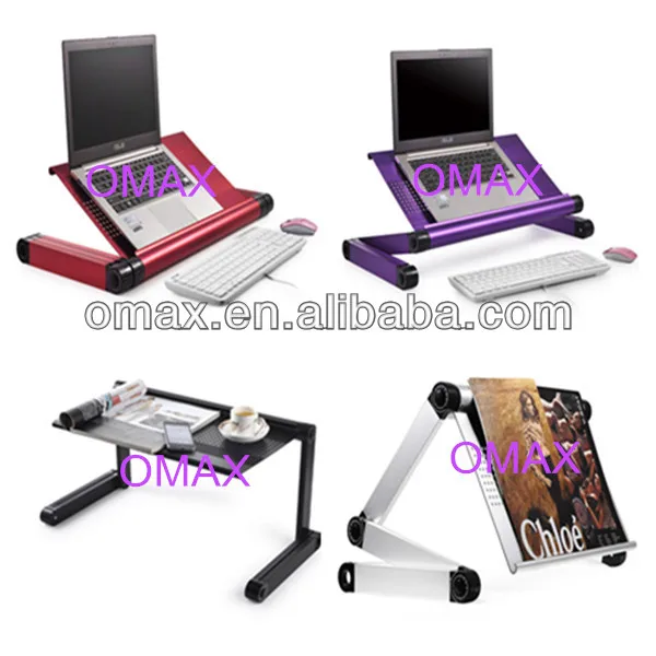 Foldable Laptop Stand Desk Laptop Riser Tablet Holder Notebook Tray For Bed Desk 