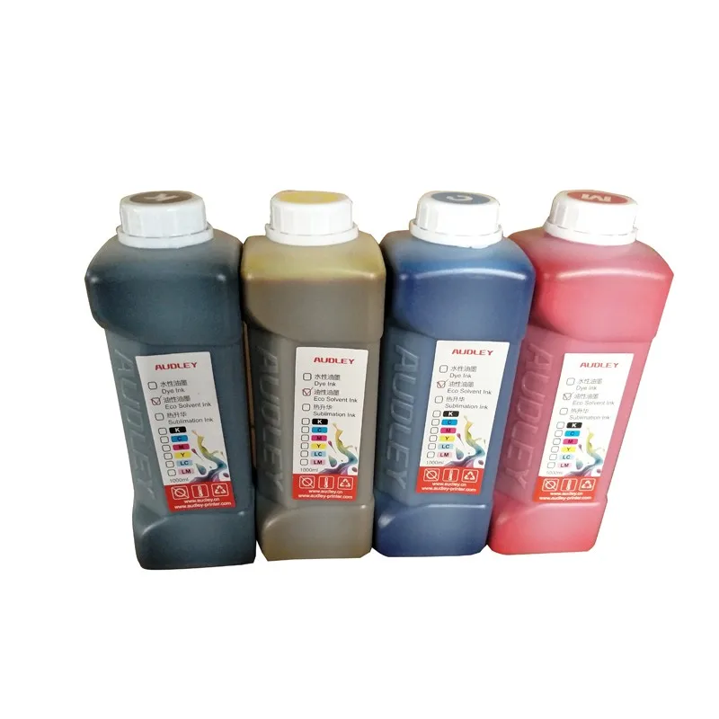 My Color Inkjet Printer Water based Ink Sublimation Eco solvent Ink C/M/Y/K/LM/LC 6 لون