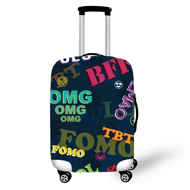 Fashion Lattice 3 Size Handle Delsey Suitcase Bag Covers for Storage