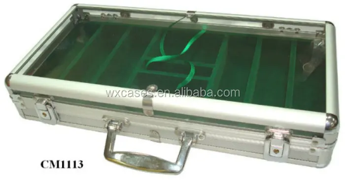 Винкстан-закругленный угловой 200 алюминиевый чехол для покера