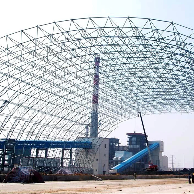 経済的な鉄骨構造スペースフレームシステムアーチ石炭貯蔵シェル アンディ Buy 鋼構造 鋼フレーム 鋼 Product On Alibaba Com