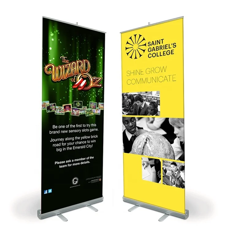 Factory Price Advertising Roll up Stand Pull up Vinyl Banner Display