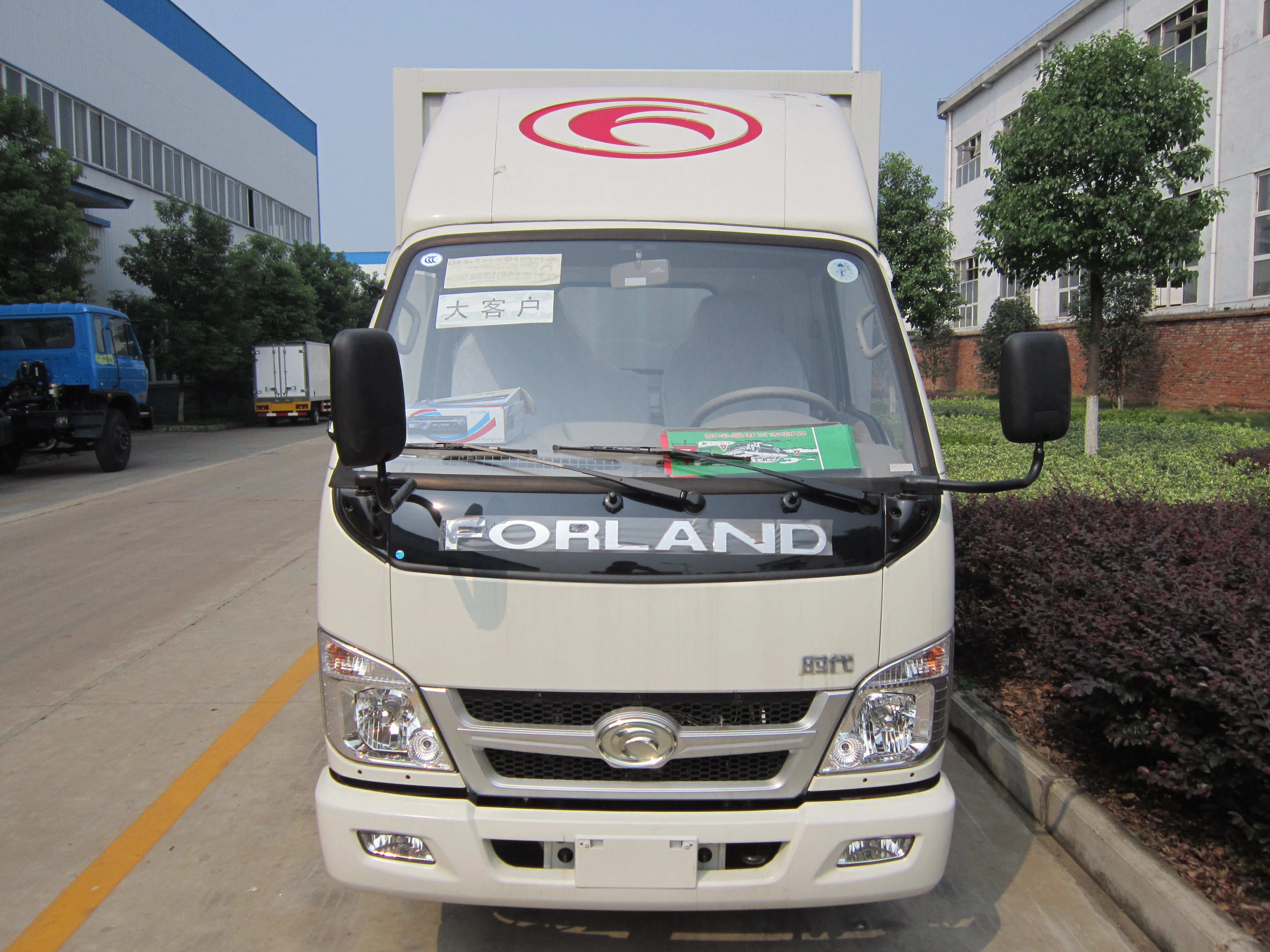 Foton Vegetable Meat Transport Truck Refrigerated Vehicle Refrigerated Truck for Sale