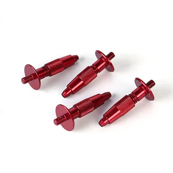 Custom red anodized knurled aluminum cnc precision turning parts 5 Axis Cnc Milling Aluminum Parts OEM CNC Lathe Machining