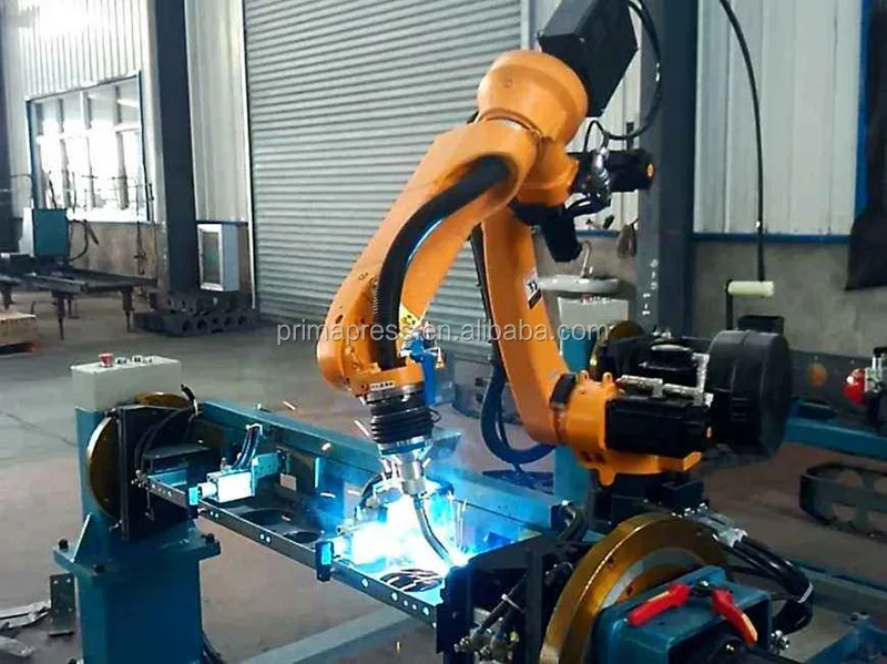 6 Axis Industrial Robot Arm Laser Welding Machine For Corner Welding ...