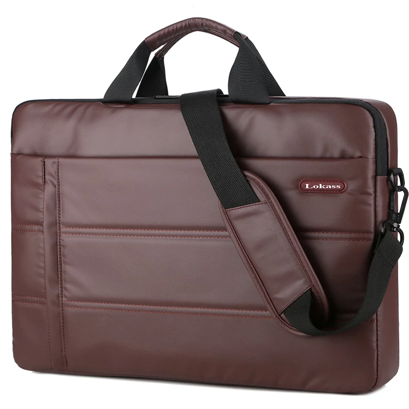 Lokass Mens Messenger Bag Business Briefcase Water-resistant Handbag for Men