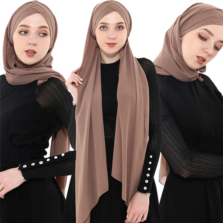 Malaysia Fashion Instant Hijab Soft 