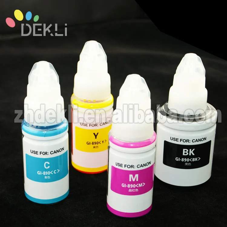 Kit X 4 Tintas Gi-190 Gi-790 Gi-890 Gi-990 Impresora Canon G1000 Precio  Prereira Colombia
