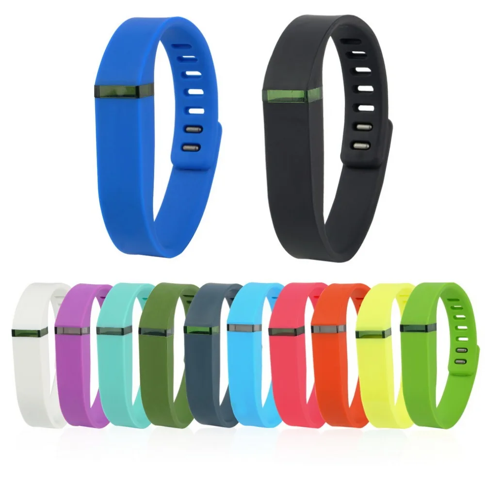 10 PCS Small/Large Replacement Wrist Band Wristband for Fitbit Flex w/ Clasps 