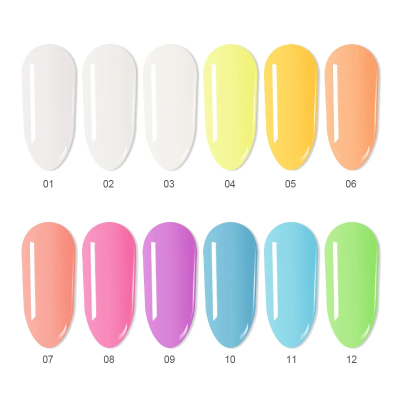 3 in 1 Glow in Dark Acrylic Powder Luminous Nail Dipping Powder
