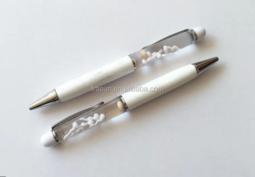 Floating Sperm and Egg Ballpoint Pens - Adult Stress Relievers with Logo -  Q844511 QI