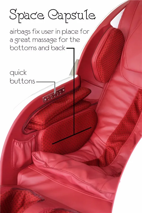 Own Factory Happy Ending Massage Chair with Legs Machine Made in China