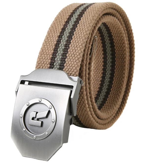 custom canvas belts