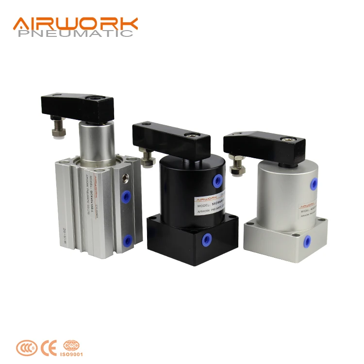 Cilindro De Abrazadera SRC40 Cilindro Neumático De 90 Grados Para Uso Doméstico Uso Industrial Anggrek Hardware