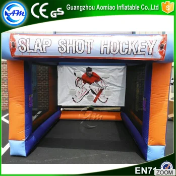 Inflatable Mini Hockey Rink - Fun for All Ages