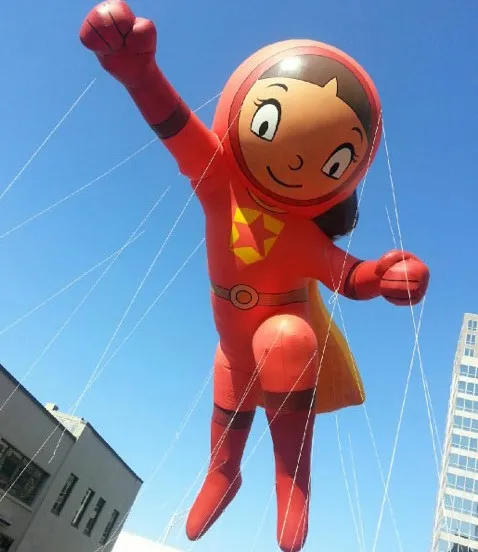 Customized Inflatable Girl Model for Advertising