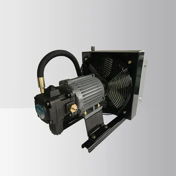 Air Cooled Hydraulic Pump Fan Oil Cooler Heat Exchanger - Buy Oil ...