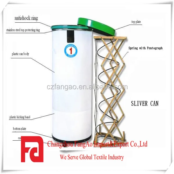 Textile Machine Spare Parts Sliver Can