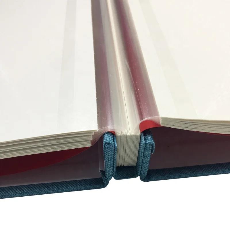 Фотоальбом самоклеящийся для скрапбукинга «сделай сам» Тканевая обложка на 40 страниц альбом в винтовой