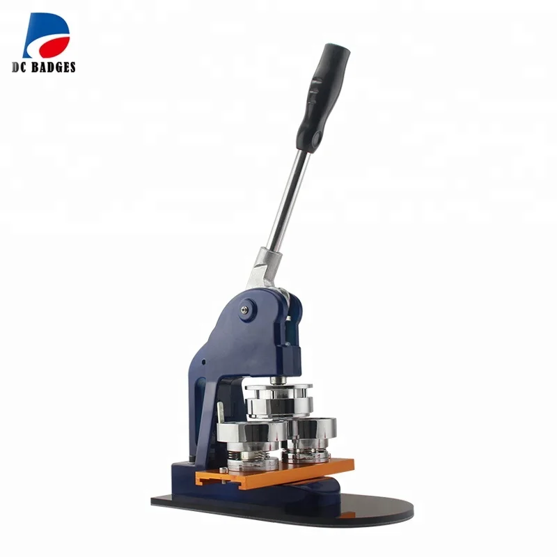 High Quality Manual Button Maker Interchangeable Mold Badge Making Machine