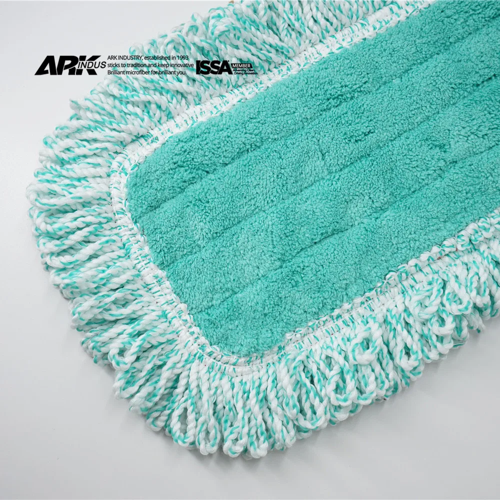 Швабра из микрофибры плюша кораллового флиса влажная швабра с крючком и петлей для промышленной отделки пола тканевая бахромой полиэстера