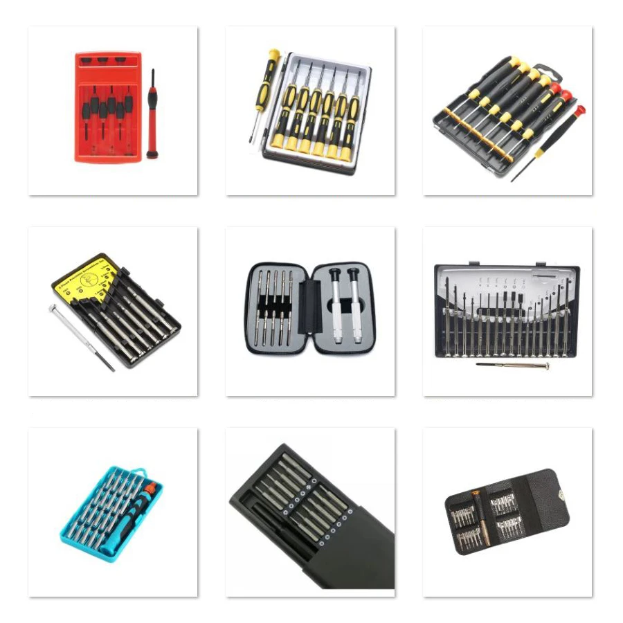Wholesale Micro size precision Slot screwdriver 0.8mm 1.0mm 1.2mm 1.4mm for  small screw on glasses watch computer laptop phone From m.