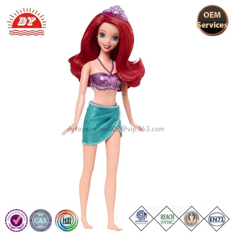 カスタムメイドのプラスチック製の赤い髪の美しいプリンセスアリエル人形 Buy アリエル人形 アリエルプリンセス人形 赤い髪を持つプラスチック製の 人形 Product On Alibaba Com